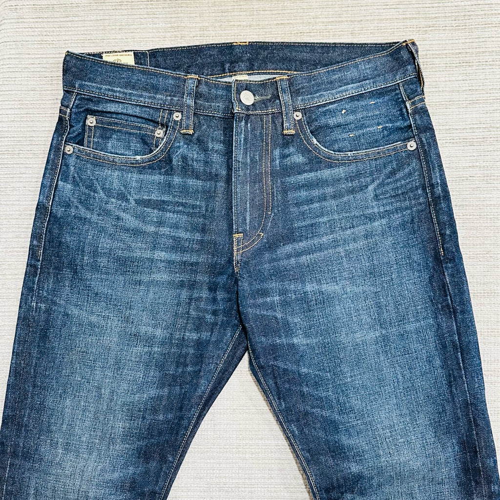 J. Crew 484 Straight Denim Jeans Men's Size W30xl30 Blue Dark Wash 5-Pocket